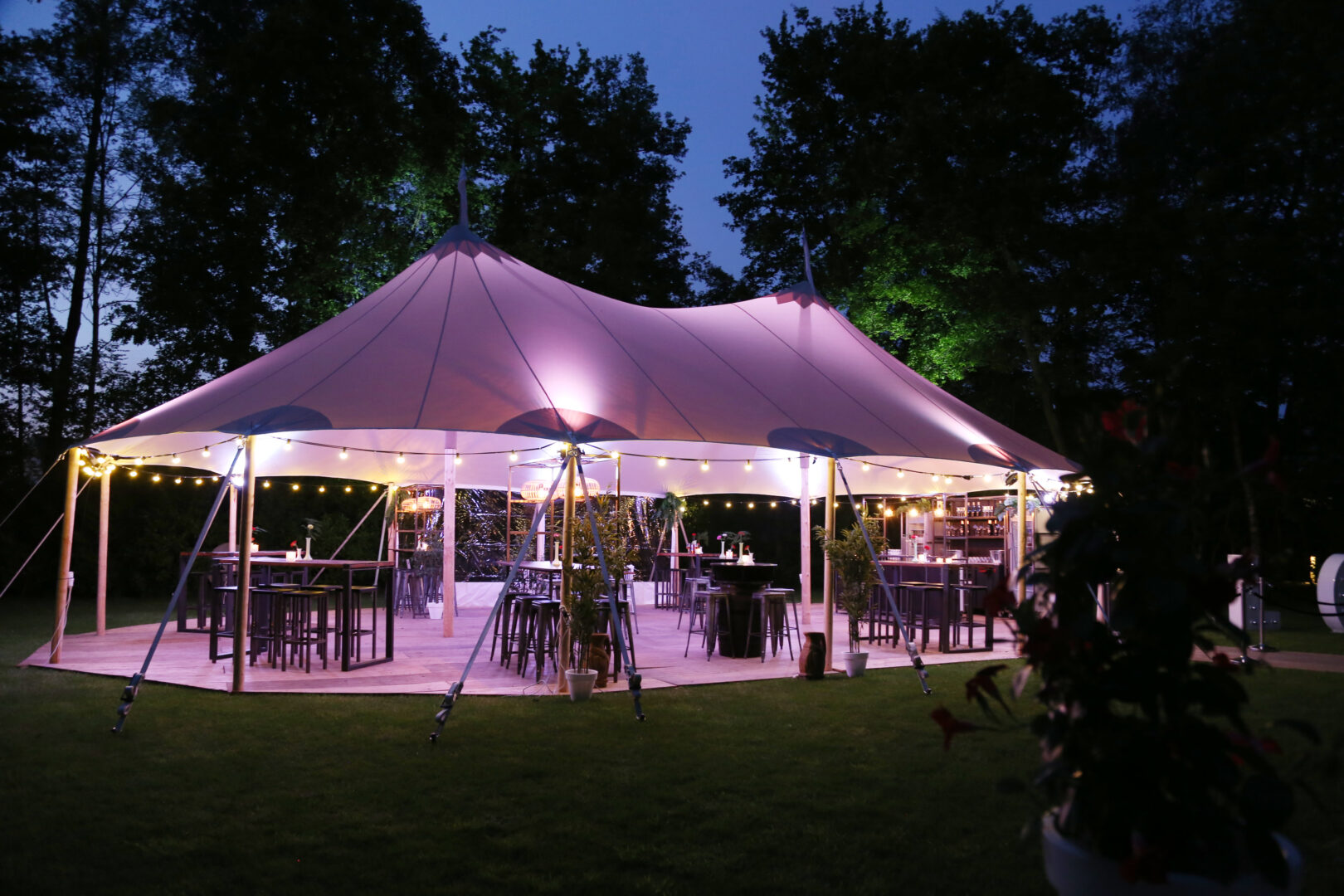 Sailcloth tent huren