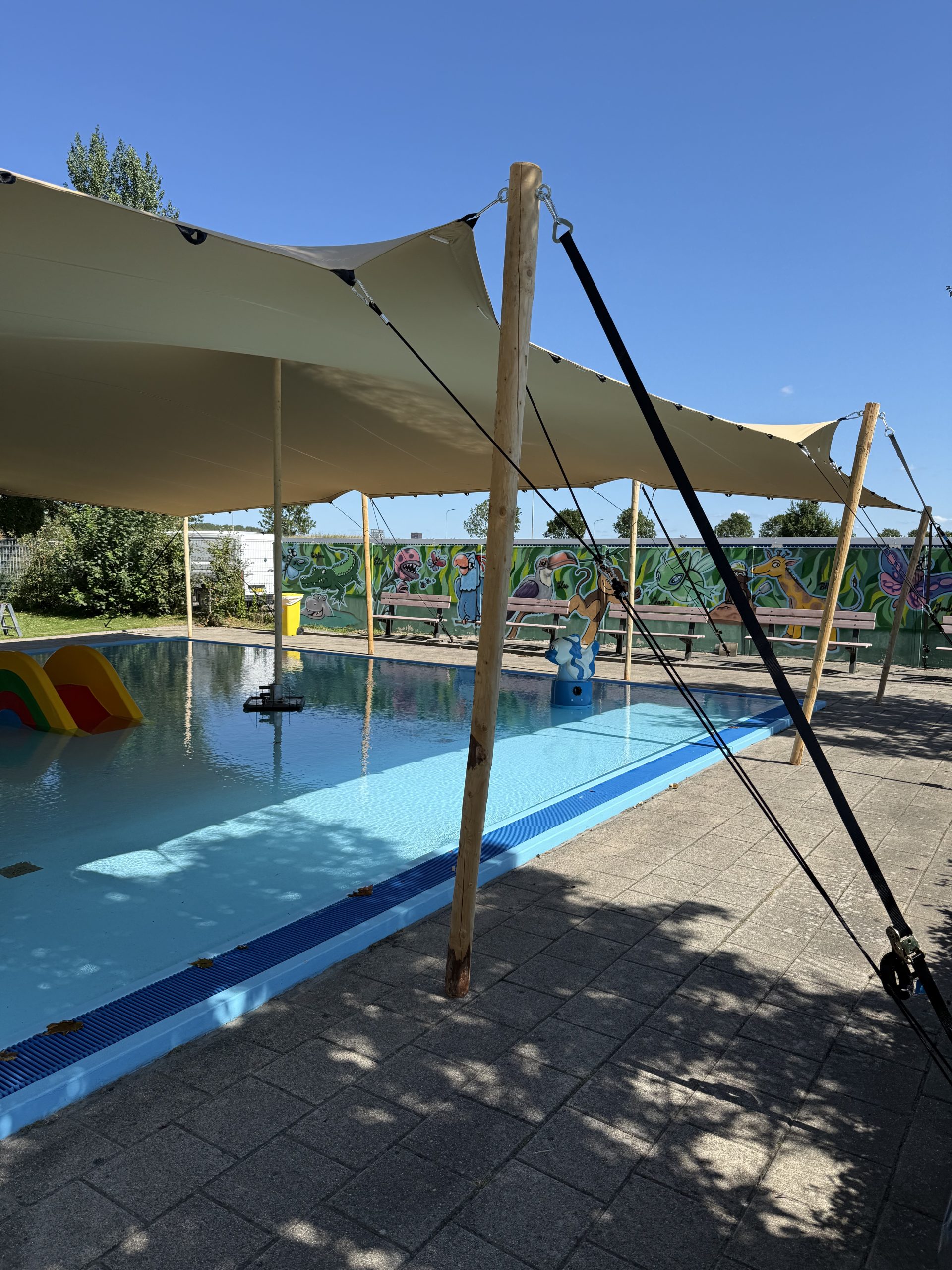 Tentoverkapping zwembad